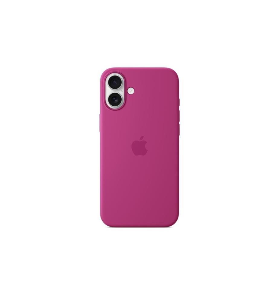 Apple Silicone Case mit MagSafe iPhone 16 Plus Fuchsia