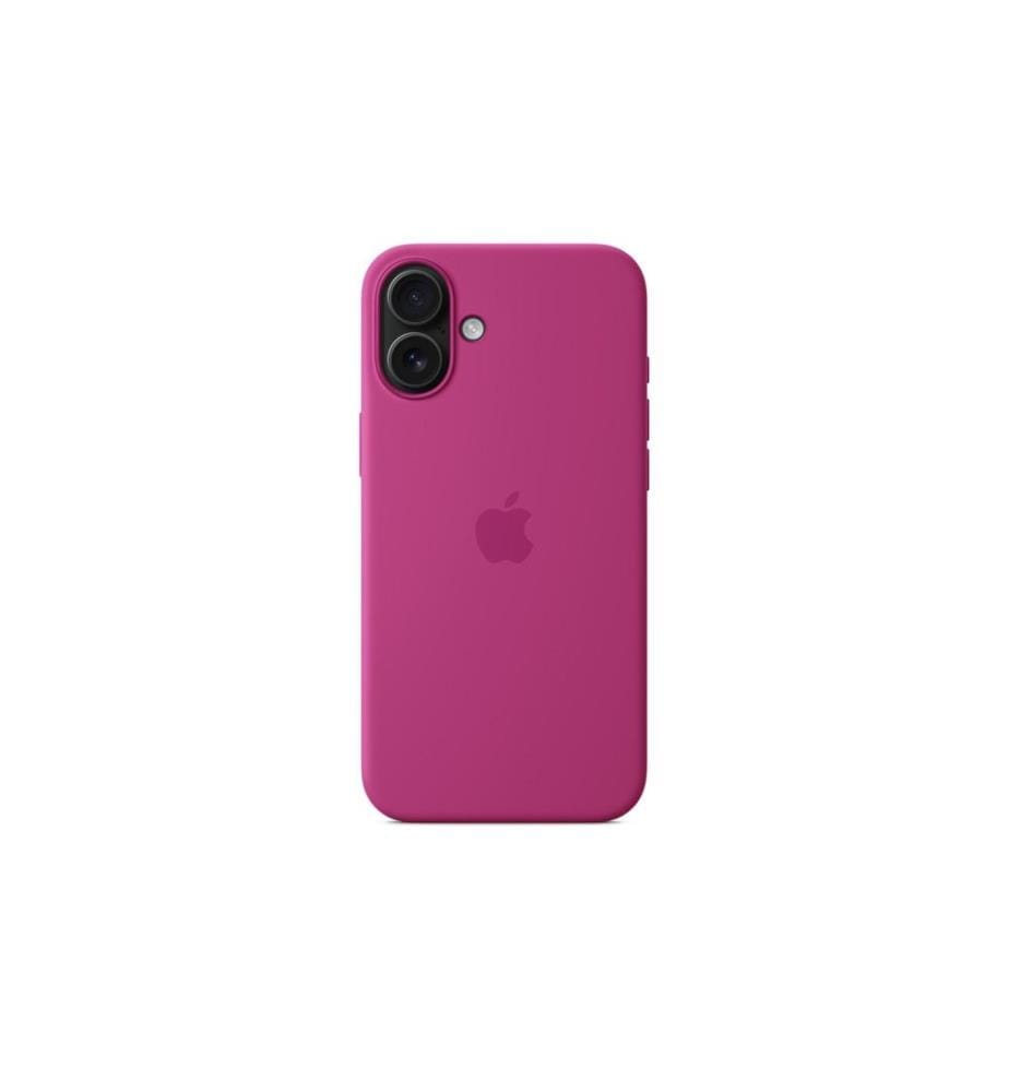 Apple Silicone Case mit MagSafe iPhone 16 Plus Fuchsia