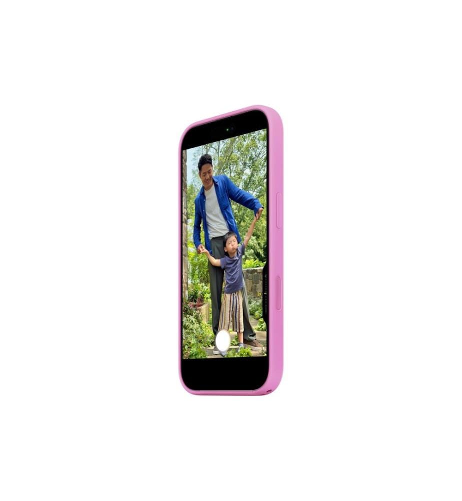 Apple Coque en silicone avec MagSafe iPhone 17 Electric Lavender