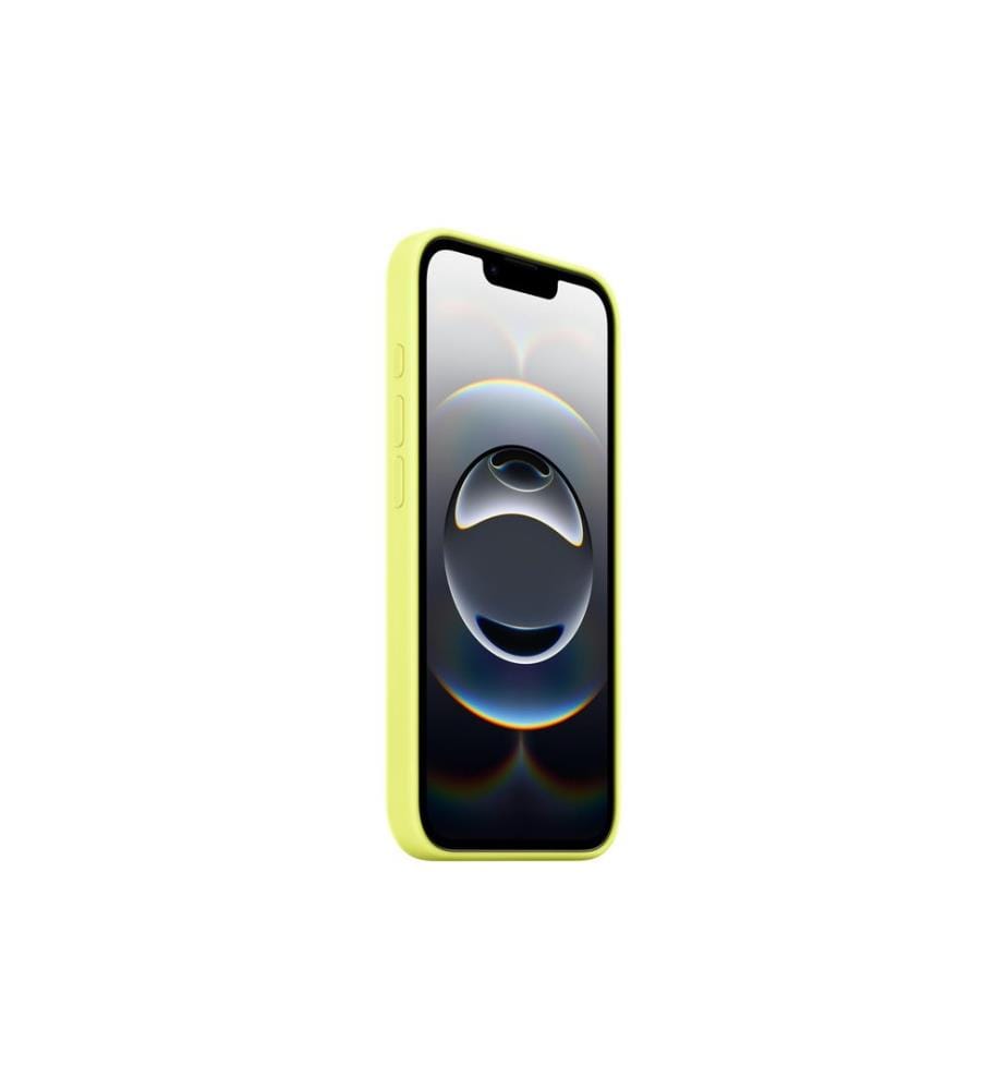 Apple Coque arrière Silicone MagSafe Case iPhone 16e Jaune fluo