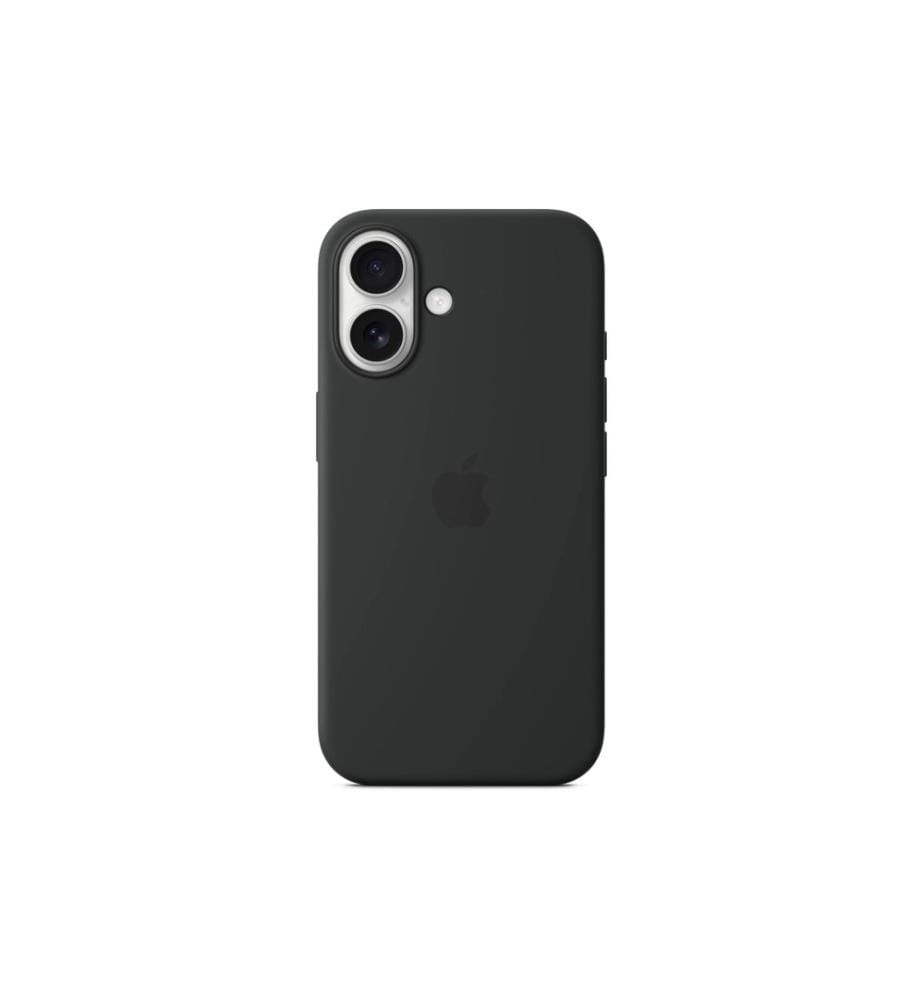 Apple Coque en silicone avec MagSafe iPhone 16 Noir