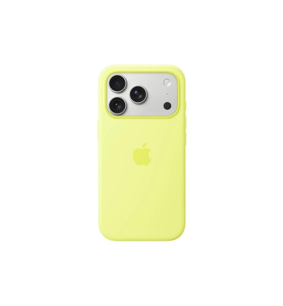 Apple Coque arrière en silicone MagSafe pour iPhone 17 Pro Jaune