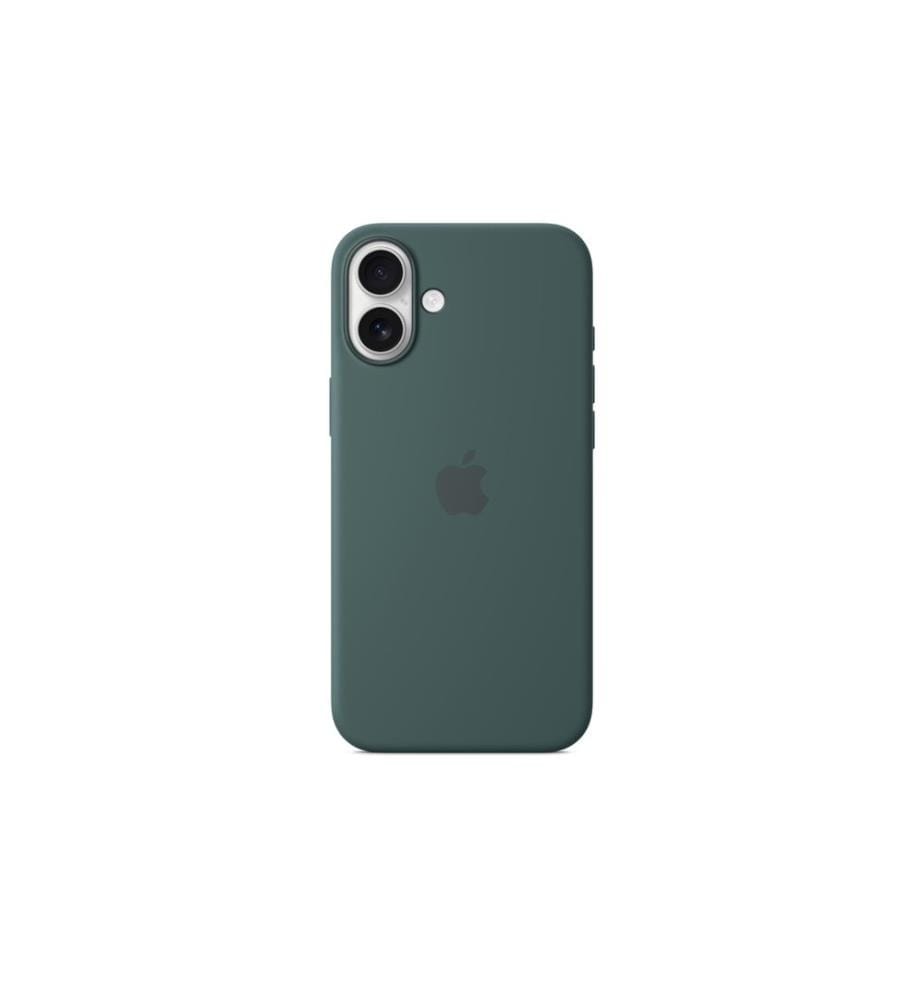 Apple Coque en silicone avec MagSafe iPhone 16 Plus Vert d'eau