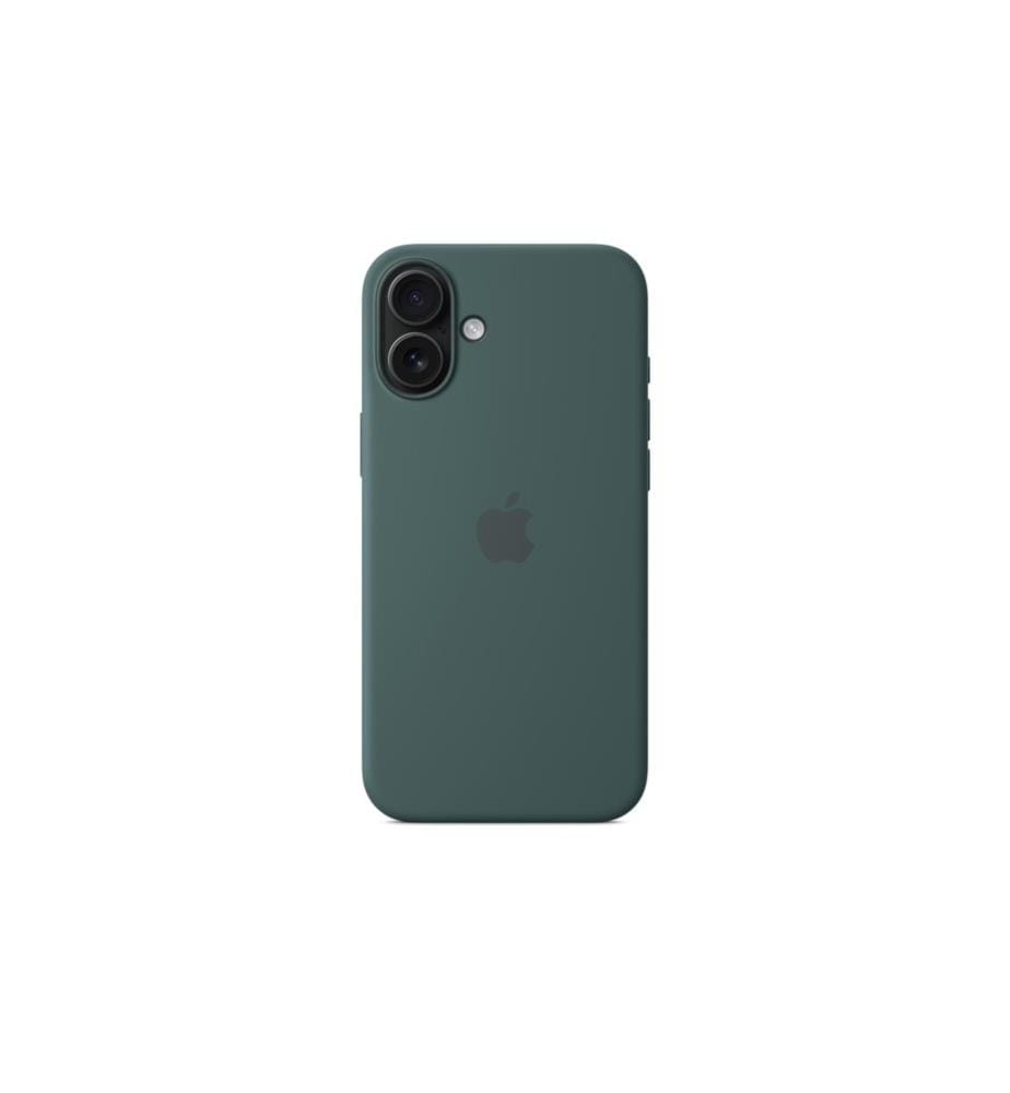 Apple Coque en silicone avec MagSafe iPhone 16 Plus Vert d'eau