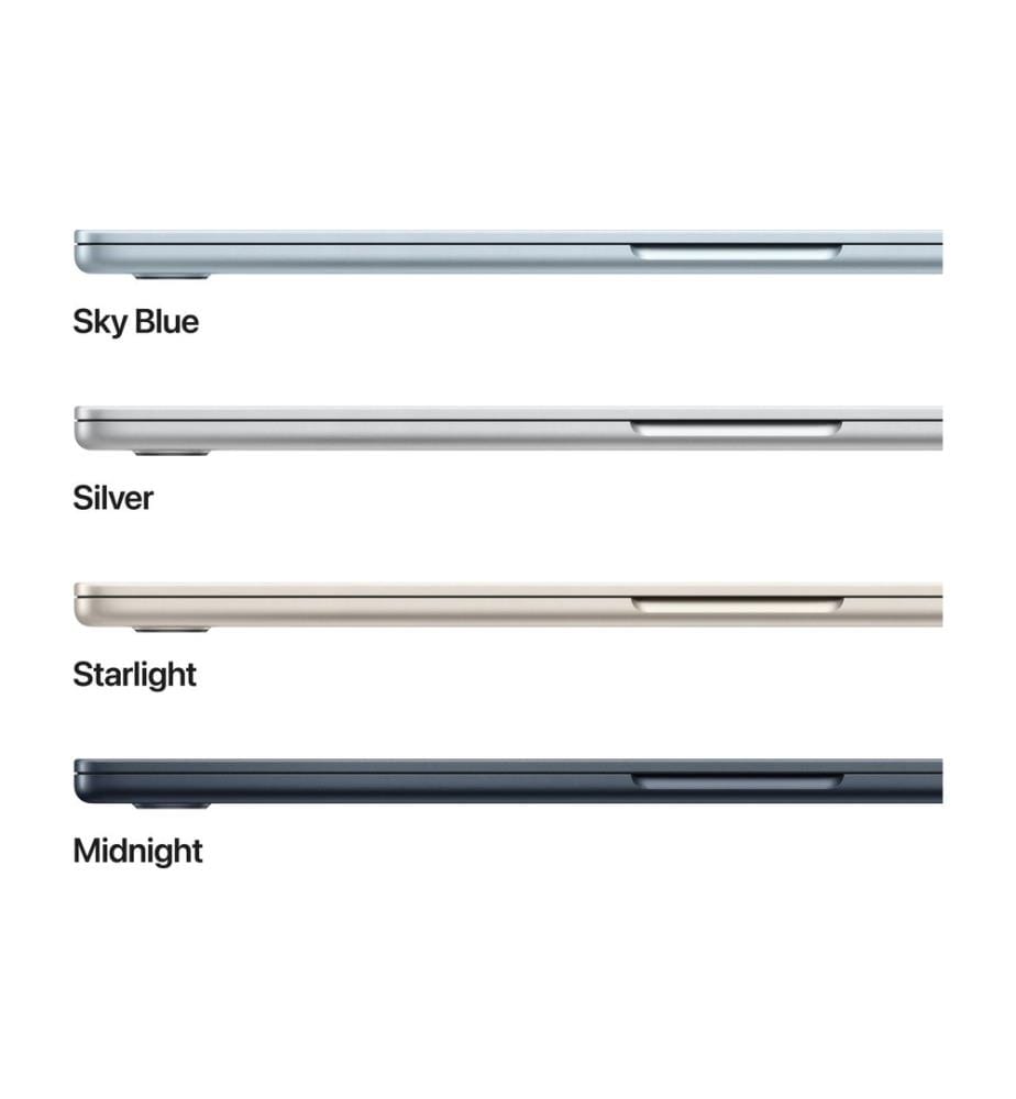 Apple MacBook Air 15' 2025 M4 10C GPU / 32 GB / 2 TB Argento
