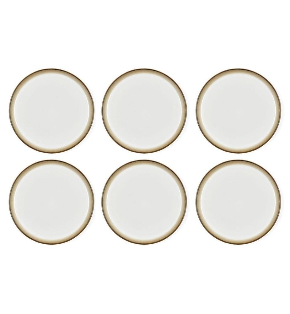 BITZ - Speiseteller Ø 27 cm, 6 Stück,  Grau/Crème