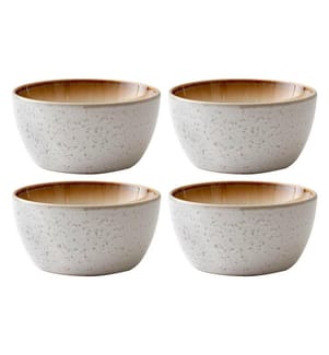 BITZ - Snackschale 14 cm, 4 Stück, Crème/Beige