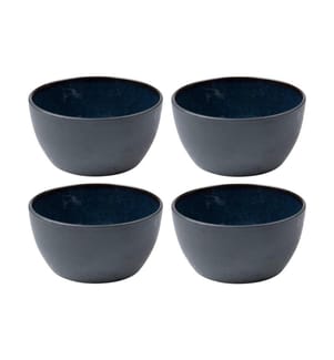BITZ - Snackschale 14 cm, 4 Stück, Schwarz/Dunkelblau