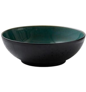 BITZ - Salatschüssel 30 cm, Schwarz/Grün