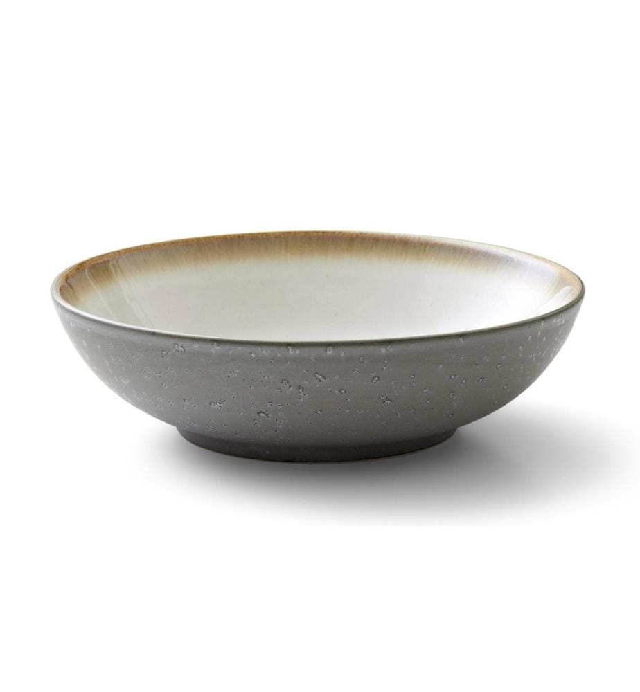 BITZ - Saladier 24 cm, Gris/Crème