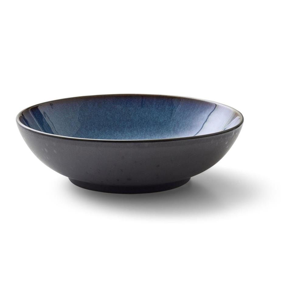 BITZ - Saladier 24 cm, Noir/Bleu foncé
