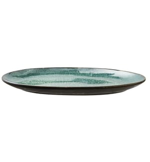 BITZ - Servierplatte 36 x 25 cm Schwarz/Grün