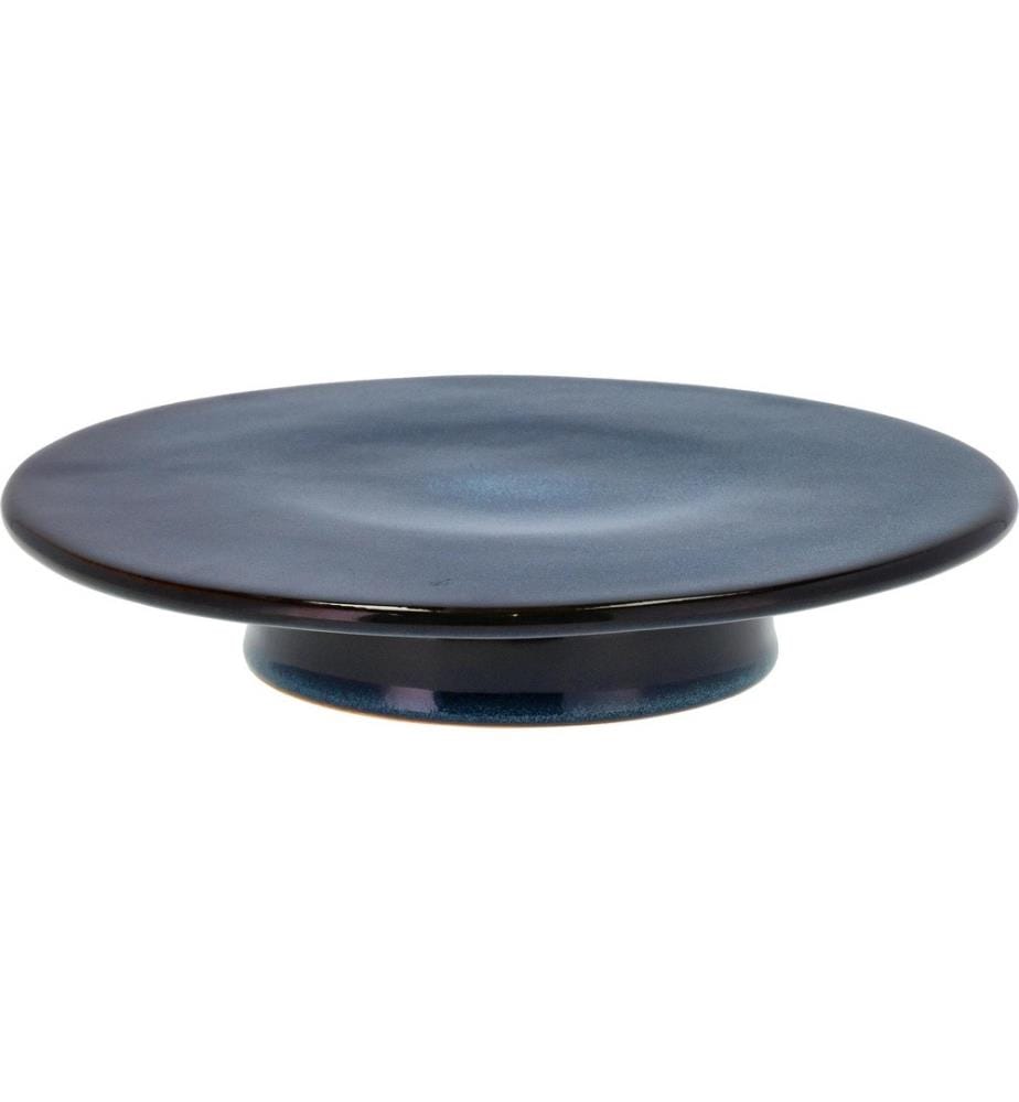 BITZ - Plateau à gâteau 30 cm, Bleu foncé