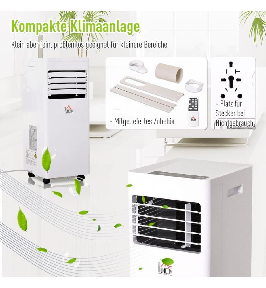 3-in-1 Klimagerät Mobile Klimaanlage Entfeuchter Ventilator