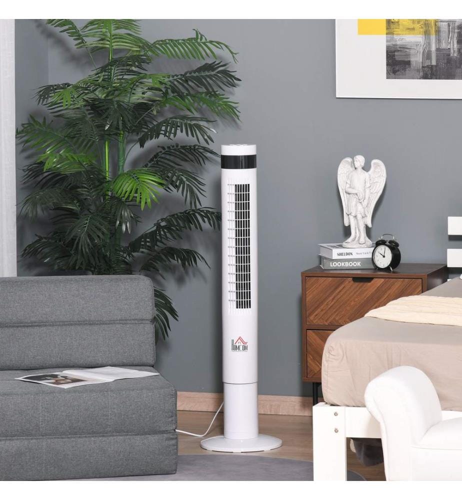 Standventilator Turmventilator 85°Oszillierend 110 cm