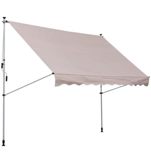 Balkonmarkise Sonnenstore Teleskop 300 x 150 cm Beige