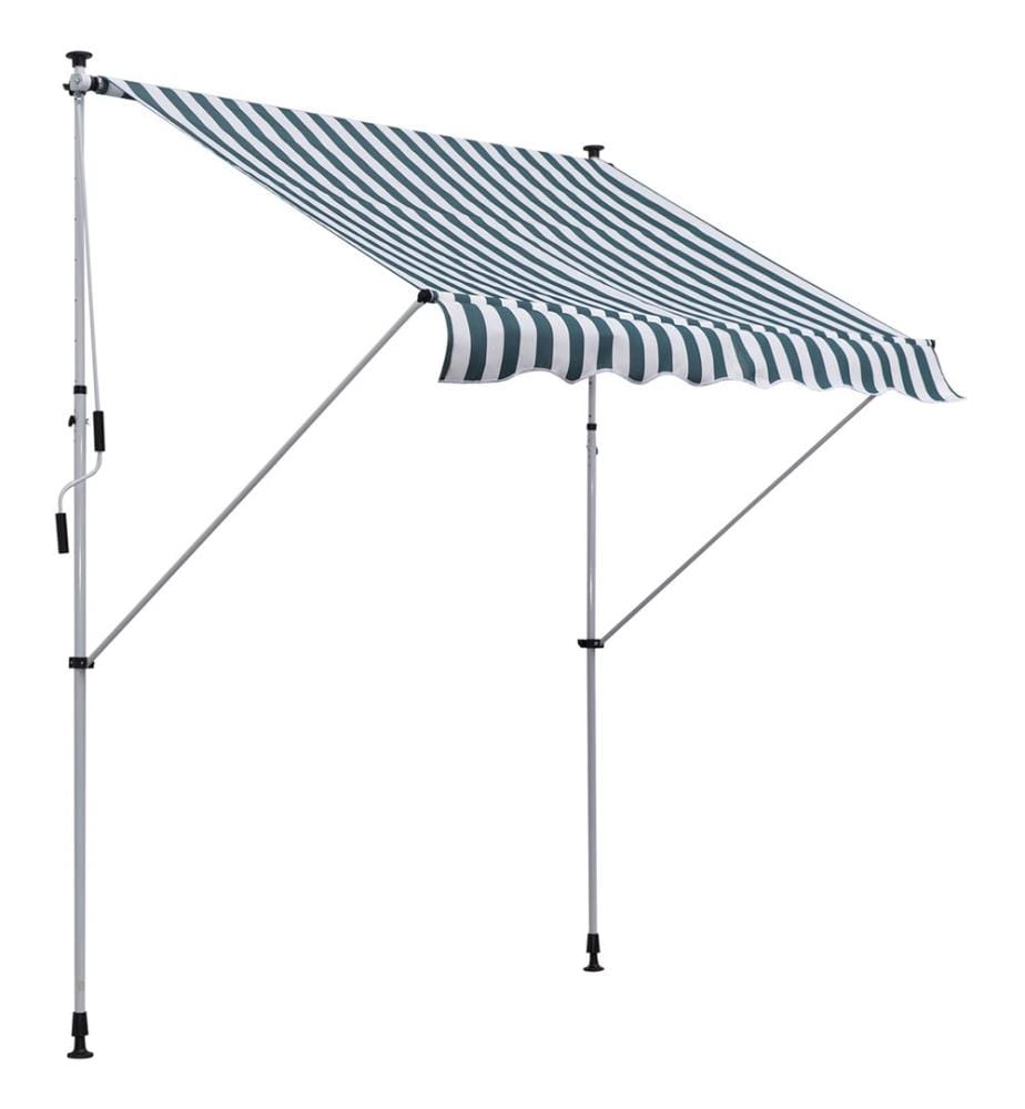 Tenda da sole per balcone Telescopica 200 x 150 cm Verde