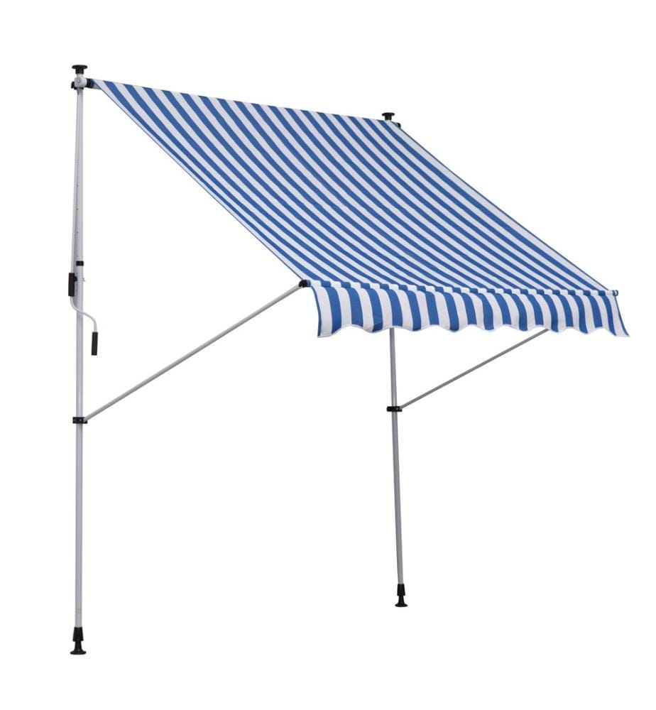 Tenda da sole per balcone Telescopica 200 x 150 cm Blu