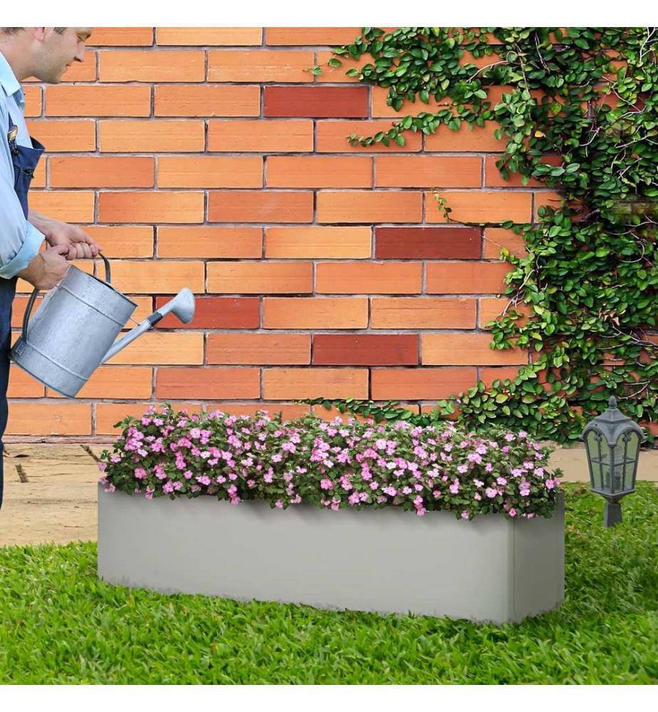 Raised bed planter Planter box 91x22x22 cm