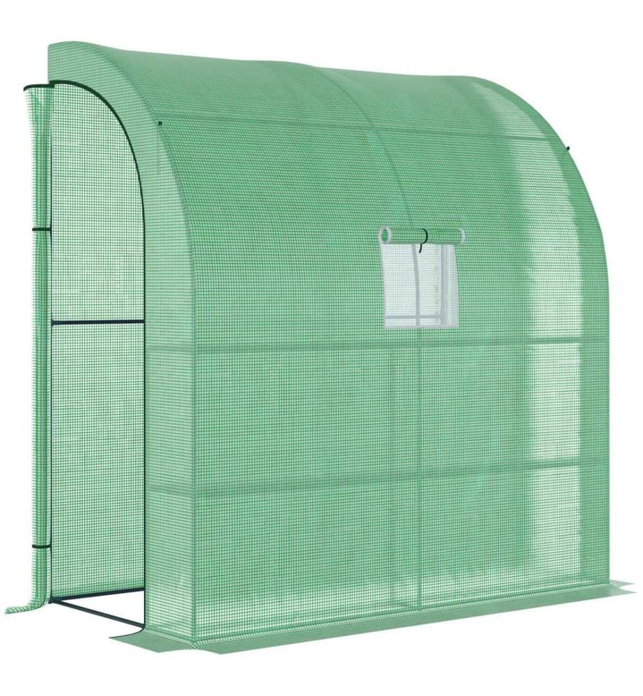 Foliengewächshaus 200x100x215 cm Seiten-Gewächshaus