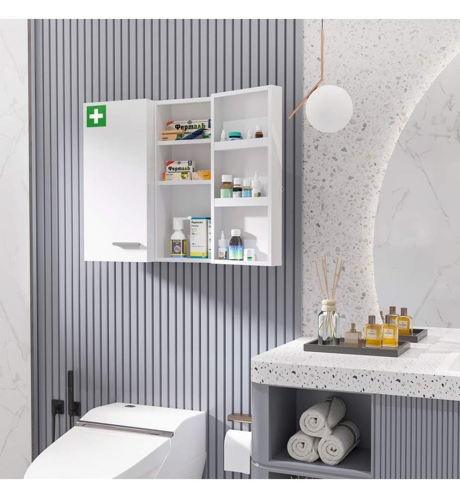 Armoire à pharmacie Armoire de premiers secours avec serrure