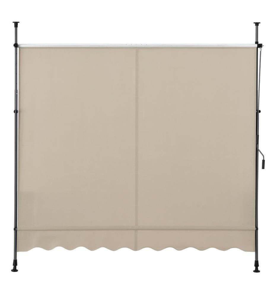 Kle mmmarkise 200x120x200-300 cm sans percer Sable