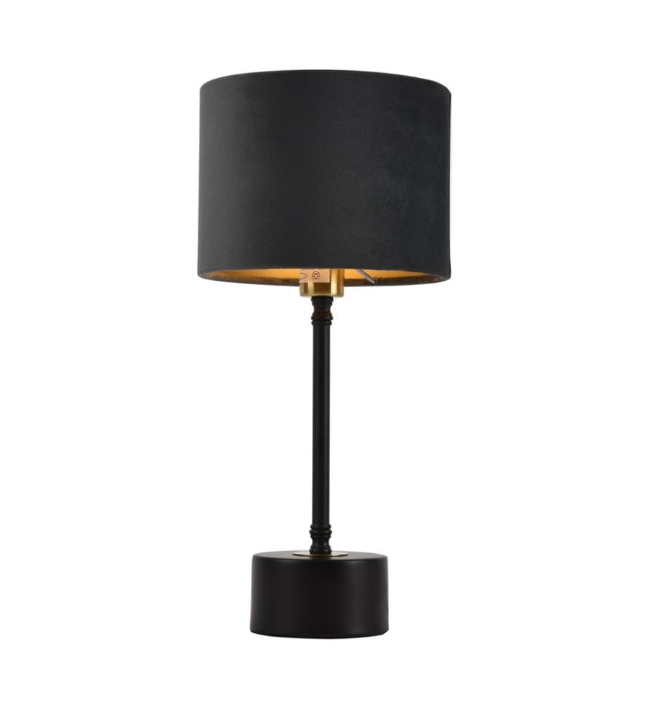 Lampada da tavolo Deventer grey 1xE14 lampada da comodino