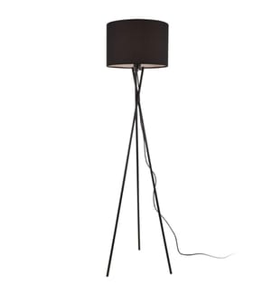Lampadaire Grenoble 154 cm noir