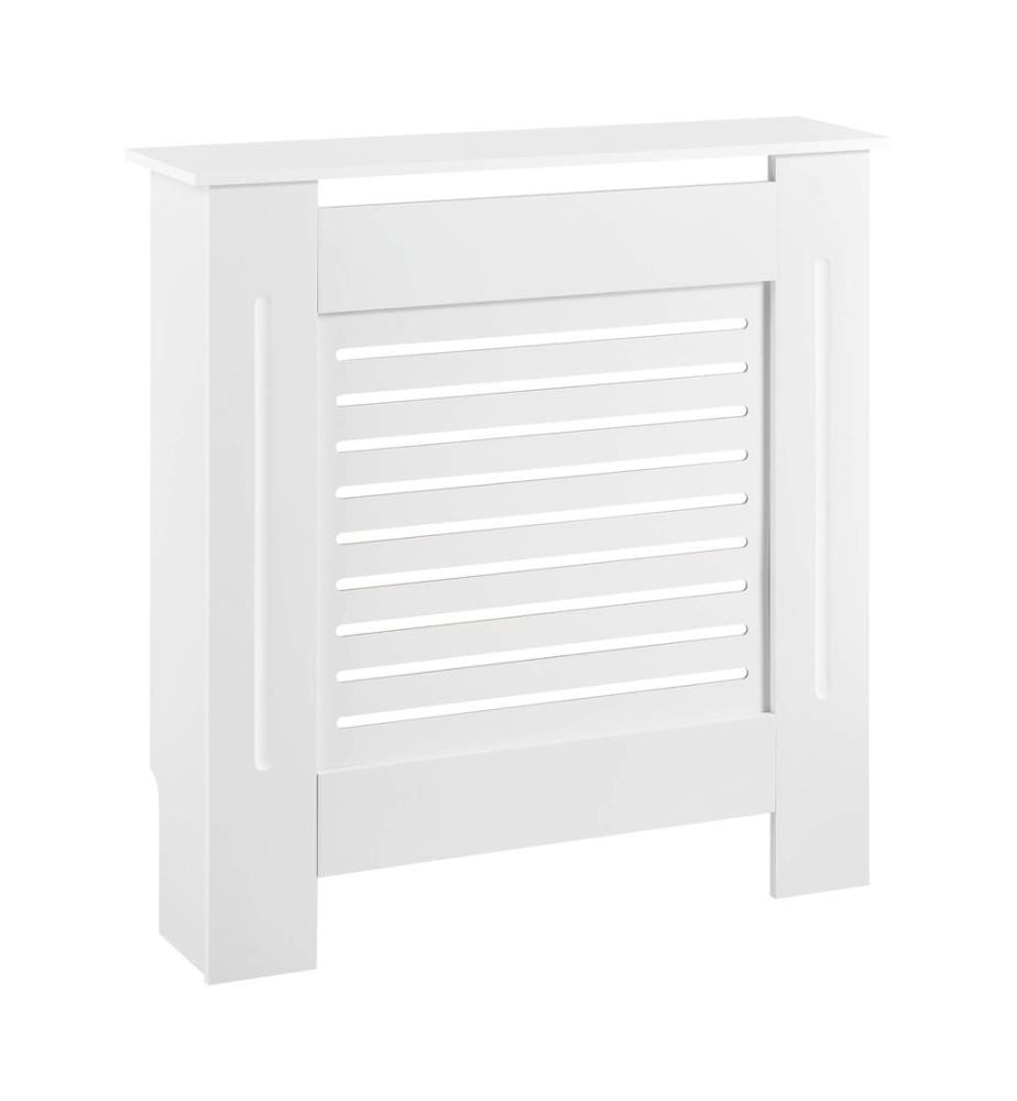 Heizungsabdeckung Charleston 78x19x82 cm mit Ablage Weiss