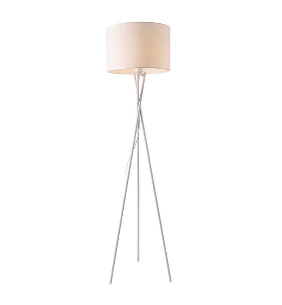 Lampada da terra Grenoble 154 cm Bianco