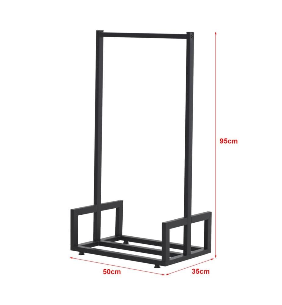 Porta legna Thisted 50x35x95 cm