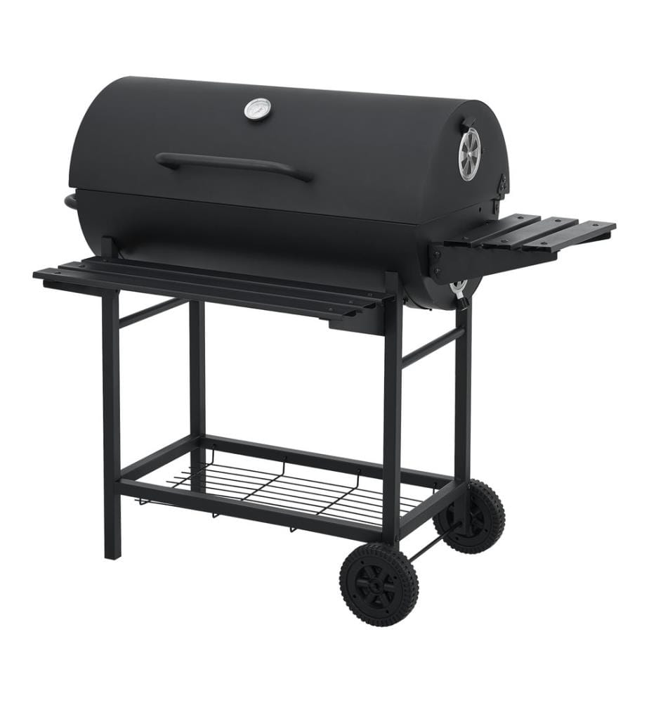 Carrello barbecue Dallas 95x108x61 cm nero