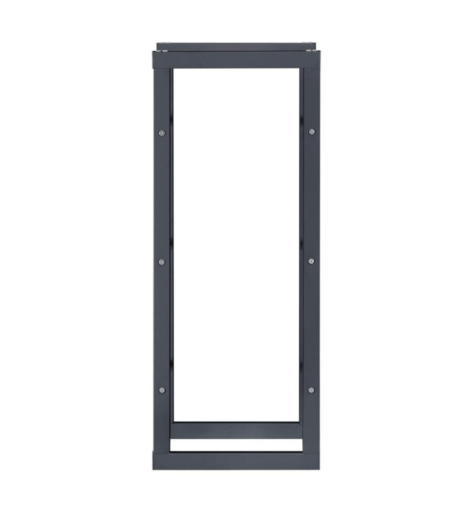 Étagère à bois de chauffage Kasan 40 x 100 x 25 cm en acier