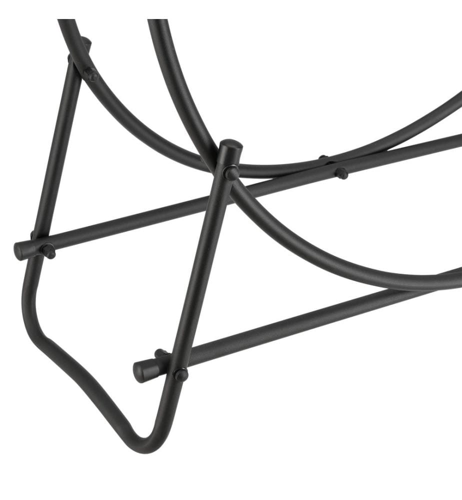 Kaminholzregal Kalix 102x95x33 cm Schwarz
