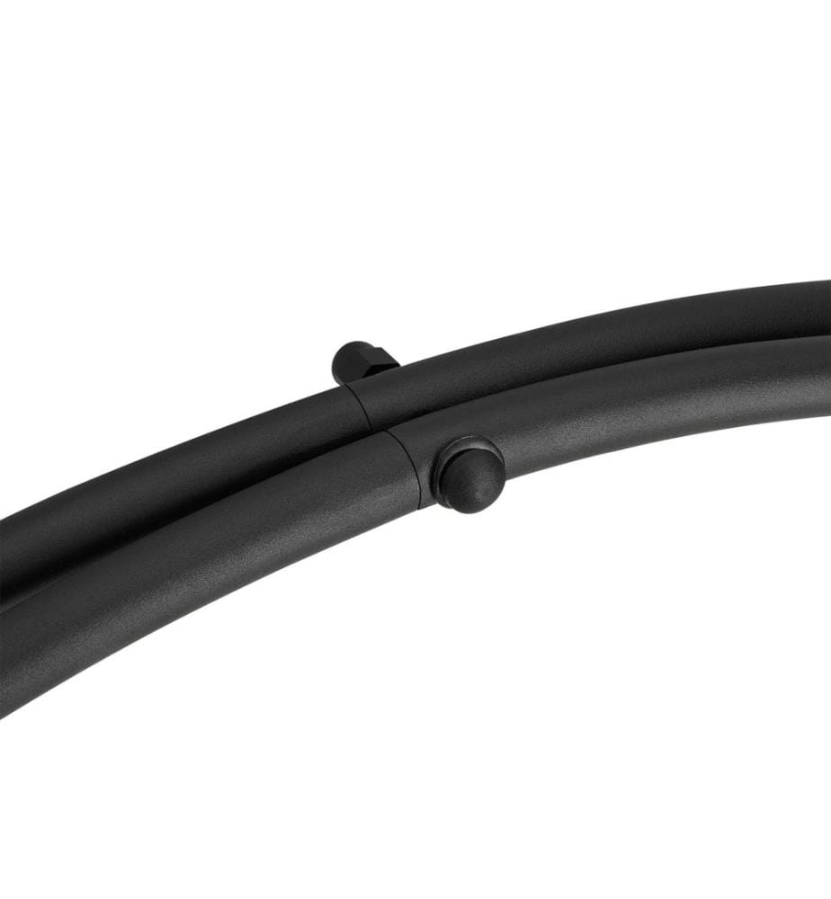 Kaminholzregal Kalix 102x95x33 cm Schwarz
