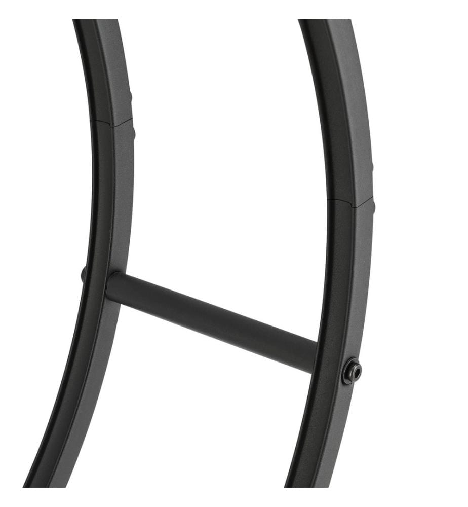 Kaminholzregal Knivsta 82x80x20 cm Schwarz