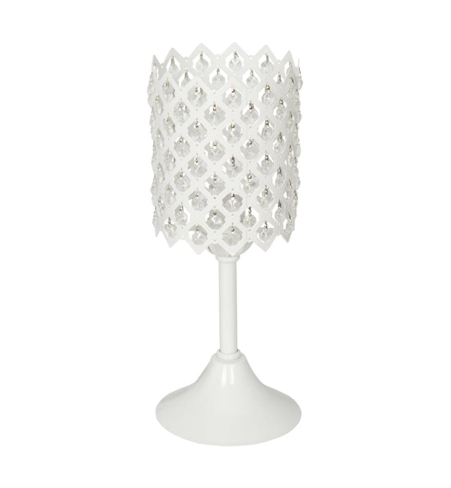 Lampe de table Hebburn blanche