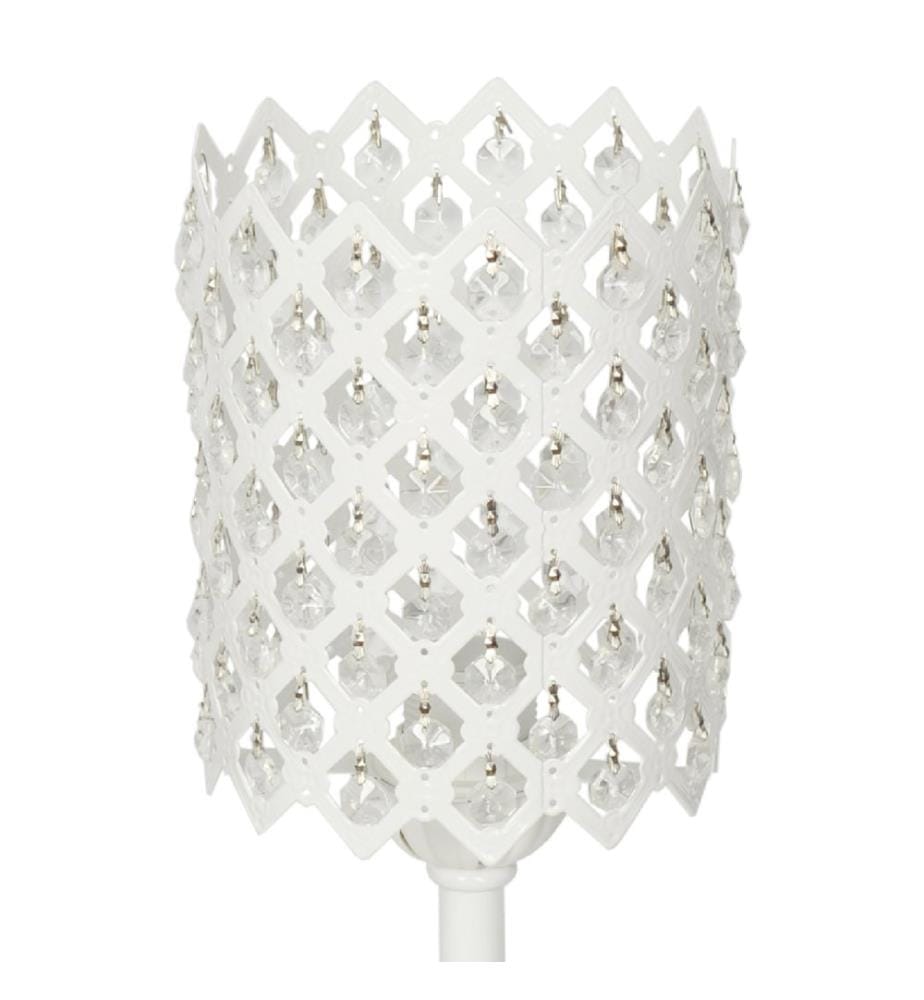 Lampe de table Hebburn blanche