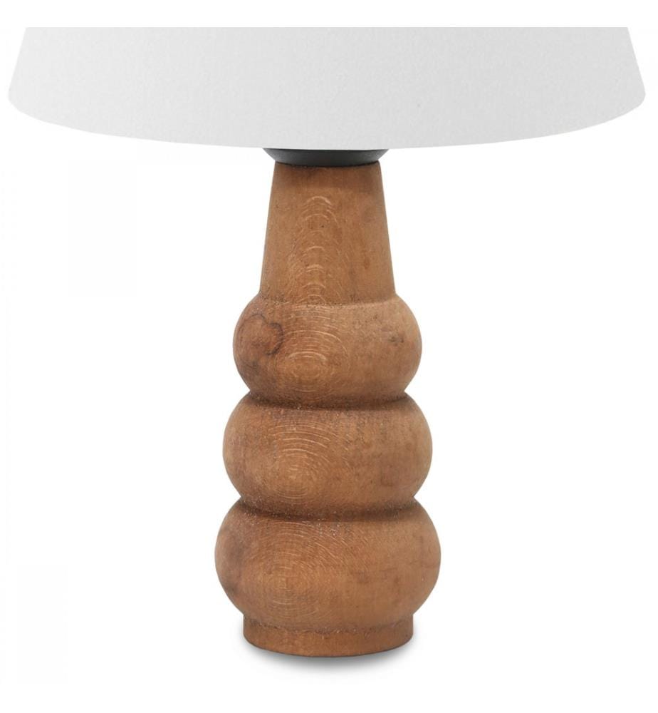 Lampe de table Poole 1xE27 blanche