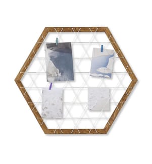 Memoboard Pinnwand Fotowand Vingåker 60x52 cm Weiss