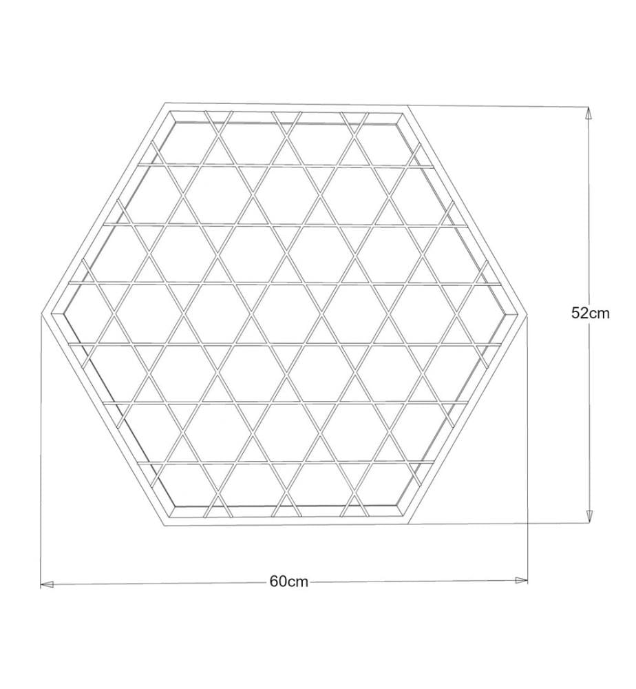 Memoboard Pinnwand Fotowand Vingåker 60x52 cm Schwarz