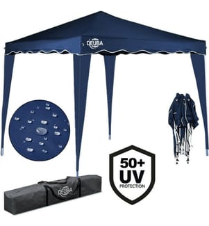 Faltpavillon Gartenpavillon 3x3m blau