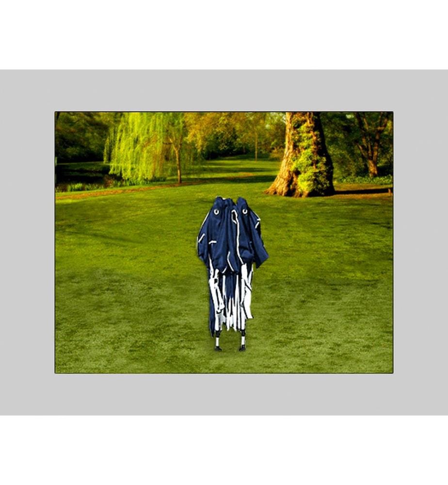 Faltpavillon Gartenpavillon 3x3m blau