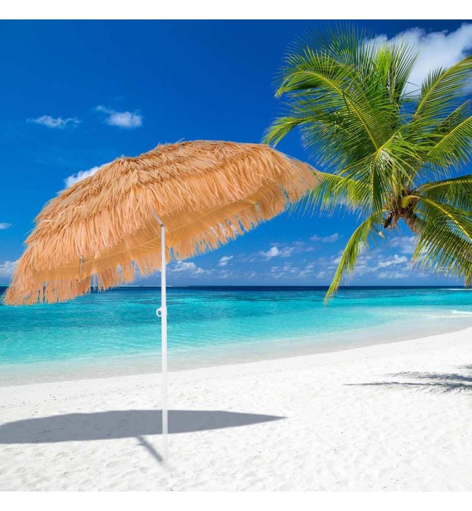 Sonnenschirm Hawaii mit Neigefunktion - natur