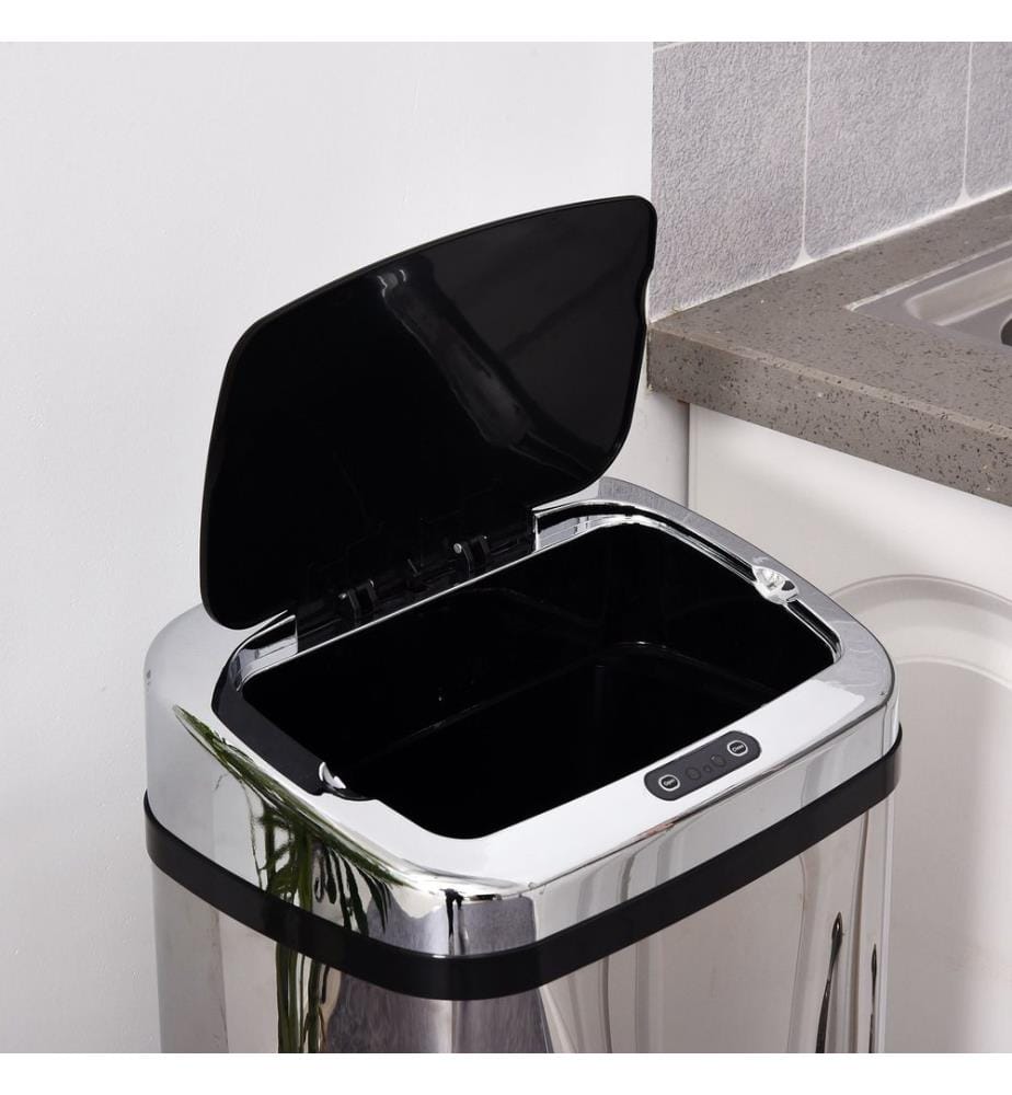 Mülleimer Automatik mit Infrarotsensor 50L viereckig