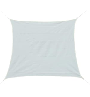 Sonnensegel 3x3m rechteckig 185g m² HDPE creme
