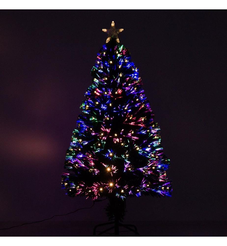 Sapin de Noël avec 130 LED et effets lumineux, 120 cm
