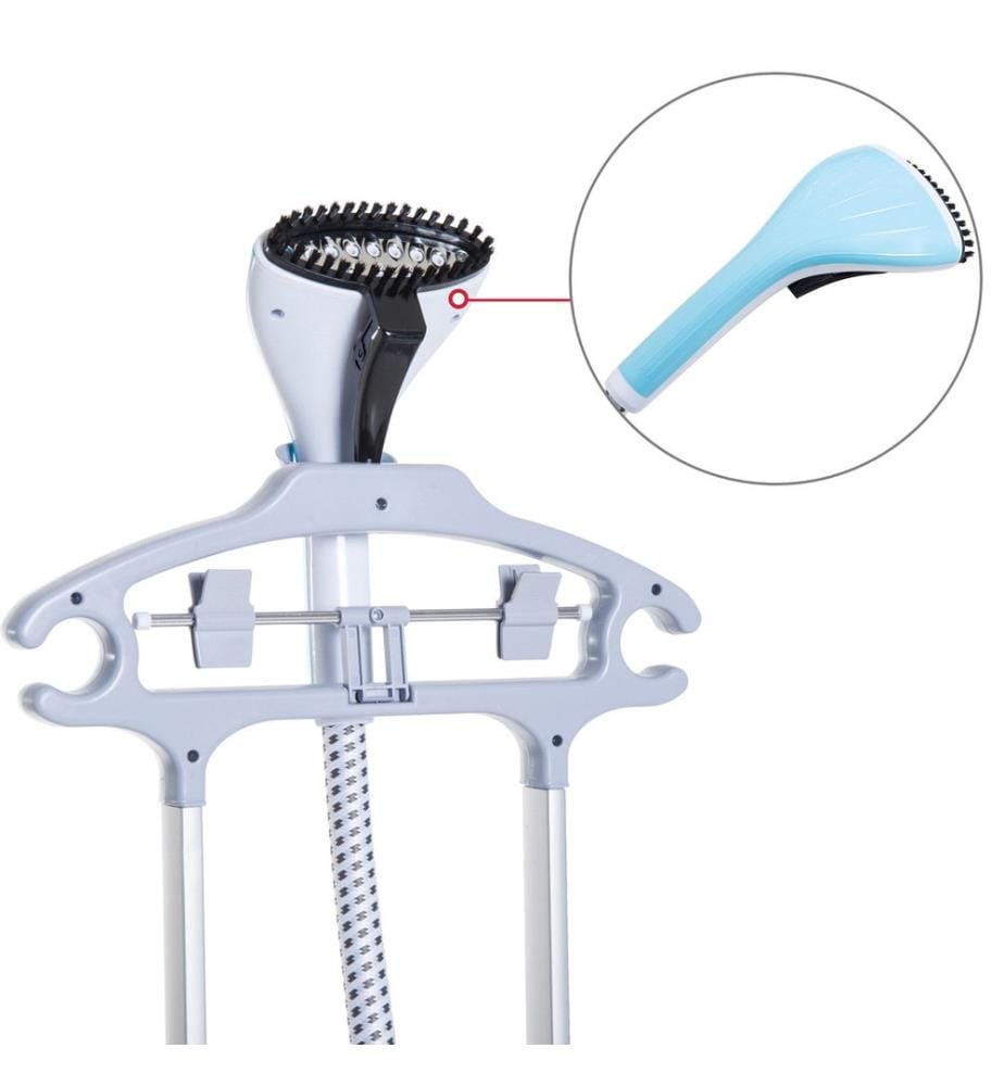 Dampfglätter Dampfbürste 1800W 2L Blau
