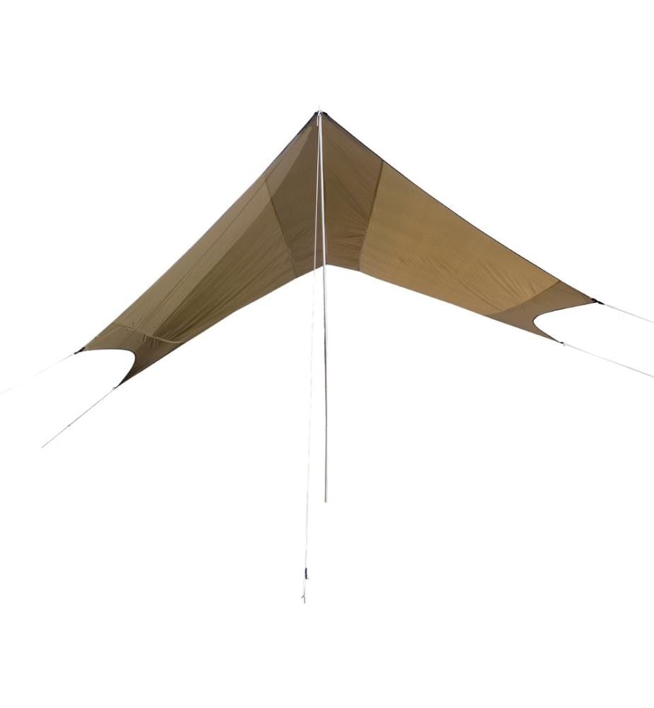 Sonnensegel 550 x 560 cm Tarp Zelt Sonnenschutz Polyester