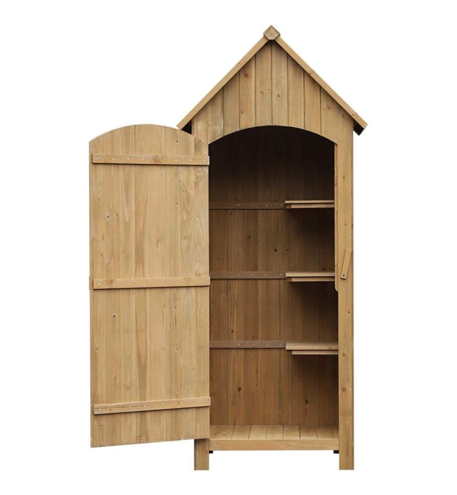 Gerätehaus Gartenhaus Geräteschuppen Holz 179 cm